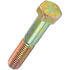 423080P by TRAMEC SLOAN - Bolt, Hex Cap Screw, 7/16 x 6 UNC, Grade 8, Yellow Zinc, Pkg 25