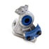 441066 by TRAMEC SLOAN - Aluminum Gladhand, 38-degree Bracket Mount, Service, Blue Poly Seal, Cast-In Wear Plate