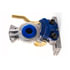 441072 by TRAMEC SLOAN - Lever-Style Shut-Off Gladhand, Aluminum, Service, Blue Poly Seal, 3/8-18 Port