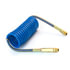 451041NB by TRAMEC SLOAN - Coiled Air with Brass Handle, 15', Blue