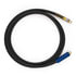 455144B by TRAMEC SLOAN - 3/8 Black Hose, 12', Blue SureGrip