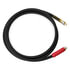 455144R by TRAMEC SLOAN - 3/8 Black Hose, 12', Red SureGrip