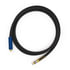 455180B by TRAMEC SLOAN - 3/8 Black Hose, 12', Blue SureGrip