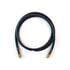 460144 by TRAMEC SLOAN - Hose Assembly, 3/8 x 144, 1/2 Fixed x 1/2 Fixed, Black, With Spring Guards