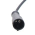 4805-0048 by WHEELER FIT - SENSOR,ABS / 106-11/16" LENGTH / 90 DEGREE SENSOR / 2-PIN DIN FEMALE BARREL CONNECTOR
