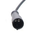 4805-0051 by WHEELER FIT - SENSOR,ABS / 15-3/4" LENGTH / 90 DEGREE SENSOR / 2-PIN DIN FEMALE BARREL CONNECTOR