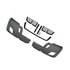 1502-0052 by WHEELER FIT - BUMPER ASM (GRAY) - WITH FOG LAMP OPENINGS / WITHOUT LOWER DEFLECTOR / BLACK TRIM / TWO PIECE MESH