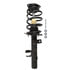 172748 by MONROE - Quick-Strut Suspension Strut and Coil Spring Assembly