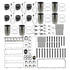 DD1501-001 by PAI - Engine In-Frame Rebuild Kit for Detroit Diesel DD15 Application, with non-APR Liners