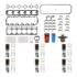 PAI 466110-006 Engine Rebuild Kit Engine Rebuild Kit for 1993-1997 International DT466E/DT530E HEUI Engine Application
