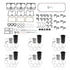 PAI 855015-005 Engine Rebuild Kit Premium Engine Rebuild Kit for Cummins 855 Series Engine Application
