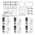 PAI 855039-022 Engine Rebuild Kit DUAL-NI Engine Rebuild Kit for Cummins 855 Series Engine Application