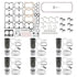 PAI 855052-086 Engine Rebuild Kit Engine Rebuild Kit for Cummins 855 Series Engine Application