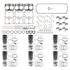 PAI 855079-022 Engine Rebuild Kit DUAL-NI Engine Rebuild Kit for Cummins 855 Series Engine Application