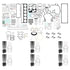PAI C13601-027 Engine Rebuild Kit Engine Overhaul Rebuild Kit for Caterpillar C13 Engine Application