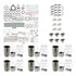 PAI C15131-028 Engine Rebuild Kit Engine Rebuild Kit for Caterpillar C15 Engine Application, without Crown