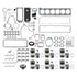 PAI ISC103-001 Engine Rebuild Kit Engine Overhaul Rebuild Kit for Cummins ISC / QSC Engine Application