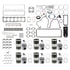 PAI ISC103-026 Engine Rebuild Kit Engine Overhaul Rebuild Kit for Cummins ISC / QSC Engine Application