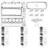 PAI ISM103-017 Engine Rebuild Kit Engine In-Frame Rebuild Kit for Cummins ISM Series Application