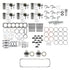 PAI S60109-017HP Engine Rebuild Kit High Performance Engine Rebuild Kit for Detroit Diesel Series 60 Application
