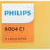 9004C1 by PHILLIPS INDUSTRIES - Headlight Bulb - 12V, 65/45 Watts, Standard, Clear, Halogen, High Beam and Low Beam