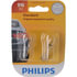 916B2 by PHILLIPS INDUSTRIES - Back Up Light Bulb - 13.5V, 7.29 Watts, Standard, Clear, Push Type