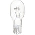 916B2 by PHILLIPS INDUSTRIES - Back Up Light Bulb - 13.5V, 7.29 Watts, Standard, Clear, Push Type