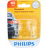 922B2 by PHILLIPS INDUSTRIES - Back Up Light Bulb - 12.8V, 12.54 Watts, Standard, Clear, Push Type