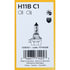 H11BC1 by PHILLIPS INDUSTRIES - Headlight Bulb - 12V, 55 Watts, Standard, Clear, Halogen