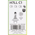 H7LLC1 by PHILLIPS INDUSTRIES - Headlight Bulb - 12V, 55 Watts, Clear