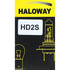 HD2S by PHILLIPS INDUSTRIES - Headlight Bulb - 85V, 35 Watts, Clear, HID