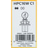 HPC16WC1 by PHILLIPS INDUSTRIES - Turn Signal Light Bulb - 13.5V, 16 Watts, Clear, Twist Type