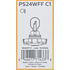 PS24WFFC1 by PHILLIPS INDUSTRIES - Fog Light Bulb - 12V, 24 Watts, Clear, Halogen