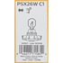 PSX26WC1 by PHILLIPS INDUSTRIES - Turn Signal Light Bulb - 12V, 26 Watts, Clear, Twist Type