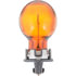 PWY24WNAHTRC1 by PHILLIPS INDUSTRIES - Turn Signal / Parking Light Bulb - 12V, 24 Watts, Amber, Push Type