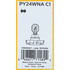 PY24WNAC1 by PHILLIPS INDUSTRIES - Fog Light Bulb - 12V, 24 Watts, Amber, Halogen