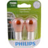 1156NALLB2 by PHILLIPS INDUSTRIES - Turn Signal Light Bulb - 12.8V, 26.9 Watts, Amber, Twist Type