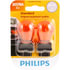 3057NAB2 by PHILLIPS INDUSTRIES - Turn Signal Light Bulb - 12.8/14V, 26.9/6.72 Watts, Standard, Amber, Push Type