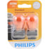 3157NAB2 by PHILLIPS INDUSTRIES - Turn Signal Light Bulb - 12.8/14V, 26.9/8.26 Watts, Standard, Amber, Push Type