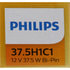 37.5H1C1 by PHILLIPS INDUSTRIES - Fog Light Bulb - 12V, 35 Watts, Clear, Halogen