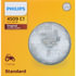 4509C1 by PHILLIPS INDUSTRIES - Headlight Bulb - 13V, 100 Watts, Standard, Clear, Incandescent