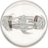 7440B2 by PHILLIPS INDUSTRIES - Tail Light Bulb - 13.5V, 24.98 Watts, Standard, Clear, Push Type