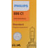 886C1 by PHILLIPS INDUSTRIES - Fog Light Bulb - 12.8V, 50 Watts, Clear, Halogen, 2 Blade Pin Terminal Type