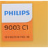 9003C1 by PHILLIPS INDUSTRIES - Headlight Bulb - 12V, 60/55 Watts, Clear, Halogen, High Beam and Low Beam