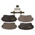 CX1105 by MONROE - Monroe Brakes Total Solution Ceramic Brake Pads