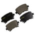CX1108 by MONROE - Total Solution Ceramic Brake Pads