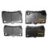 CX1113 by MONROE - Total Solution Ceramic Brake Pads