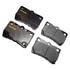 CX1113 by MONROE - Total Solution Ceramic Brake Pads