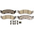 CX1158 by MONROE - Total Solution Ceramic Brake Pads