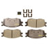 CX1156 by MONROE - Total Solution Ceramic Brake Pads